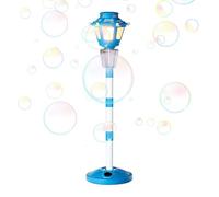 Bubble Machine - 28 x 19 cm | Electric ricaricabile Standing Bubble Blower with Light | Outdoor Garden Toy for Home Backyard Beach Picnic Pool Party Birthday Wedding