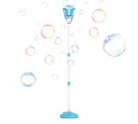 Bubble Machine a forma di lampada per giochi con ventilatore all'aperto