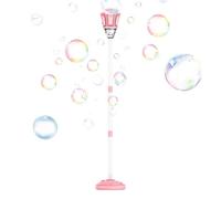 Bubble Machine a forma di lampada per giochi con ventilatore all'aperto