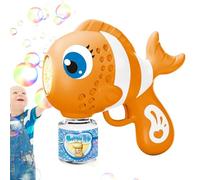 Bubble Machine, Automatic Bubbles Blower, 7.28x3.15x7.87 inches Portable Smooth Soap Dispenser, Blowing Toy, Bubble Maker for Boys, Girls, Birthday, Backyard and Bath Play