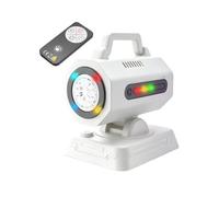 Bubble Machine - Automatic Remote Control Maker | ABS Portable Blower With RGB LED Light Effects, USB/Battery Powered Bubble Toy For Kids Outdoor Backyard Summer Beach Pool Wedding Park