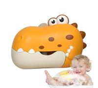 Bubble Machine, Bath Toy, 8.27x6.1x3.15in Dinosaur Shape, Musical Function, Electric, Includes Suction Cup for Baby Bath Time, Age 3+, Birthday Gift, Fun Company, Indoor