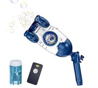 Bubble Machine,Battery Operated Light Up - Bubble Blower Machine Outdoor Toys | for Party Lawn Garden Backyard Beach Camping Pool Birthday Holiday