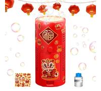 Bubble Machine Battery Operated New Year Foam Blower With Light