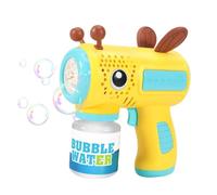 Bubble Machine - Design automatico per le da cartone animato per bambini feste estive, feste divertenti con funzione di soffiaggio, giocattolo bolle per il compleanno del compleanno di bagno