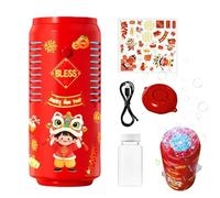 Bubble Machine - Fireworks Bubble Machine, Chinese New Year Bubbles Machines | Portable Bubbles Maker | for Family Indoor Outdoor Gatherings Holidays Festivals Events Parties Celebrations