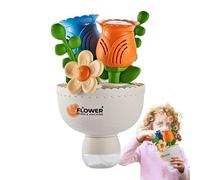 Bubble Machine for Kids - Bouquet Bubble Blower Toys,Colorfuls Lighting Portable Play Sets, Backyard Games for Camping Wedding Family Fun Outdoors