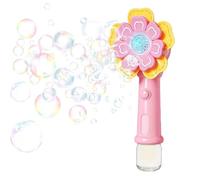 Bubble Machine For Kids - Bubble Maker | Electric B́ubble Maker Rotating B̀ubble Wand Battery B́̃úbble Toy | For Outdoor Indoor Home Backyard Beach Pool School Preschool Play