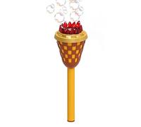 Bubble Machine for Kids | Handheld Automatic Torch Shape Fun Toy | Bubble Machine with Light | for Kids Children Boys Girls Home House Yard Garden Park Outdoor Party