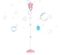 Bubble Machine for Parties - Automatic Rechargeable Portable Blower, Standing Bubble Machine Party, Motorized Wireless | Sphere Maker Electric Outdoor Orb Generator Cordless Battery-Operated F