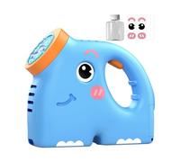 Bubble Machine Kids, Cute Elephant Bubble Blower, 6.69x5.51x2.56 Inches, Battery Powered Toy, Includes Bubbles Solution for Outdoor Play with Boys, Girls, Adults, Pink and Blue