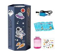 Bubble Machine Kids - Giocattolo Con Soffiatore Automatico In ABS | Adesivo Per Astronauti Bubble Maker Con Ricarica USB Soluzione Da 140 Ml Per Ragazzi Ragazze All'aperto In Cortile Festa Di