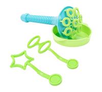 Bubble Maker - Bacchetta per tromba, bolle divertenti che giocattoli | Creatore di bolle riutilizzabile | Set da gioco bambini all'aperto con creatore di con 2 bacchette e vassoio | Per feste,