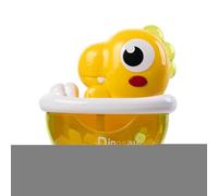 Bubble Maker for Bathtub - Light-Up Dinosaur Shape Toy | Fun Bubble Bath Toy for Kids, Girls Ages 1-8, Birthday Party, Outdoor Garden, Pool, Beach, Bathtub Play, Entertainment