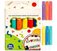 Bubble Pen - Special 6 Piece Art Fun Pen Design Set 3D Bubble Paint Markers