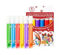 Bubble Pens - 6 Color Heat Activated Raised Effect Marker Set