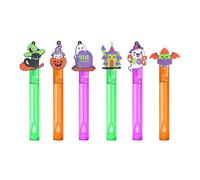 Bubble Solution Bacchetta Set Bat Design Palmare Giocattolo Esterno Promuove la Comunicazione Attraverso Halloween Gruppo Divertente Giocattolo Bolla Per Le Feste