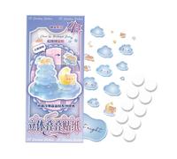 Bubble Stickers - Funny Self-Adhesive 3D Animals, Children's Mobile Phone Bubble Sticker Decoration Set For Notebook Cup Water Bottle Computer Tablet Mobile Phone Case Laptop Youth Girls