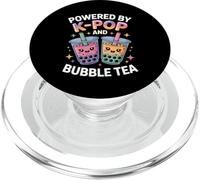 Bubble Tea Boba K-POP Amante della musica Latte coreano K-Pop Moda PopSockets PopGrip per MagSafe