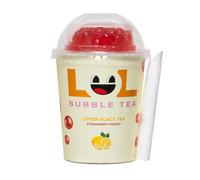 Bubble Tea gusto Limone con Perle alla Fragola ml.275x10