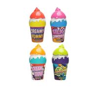 Bubble Toys, Bubble Wands, Ice Cream Wobble Solution and Wand, Lightweight and Portable Outdoor Recreational Playtime for Kids Party Game Birthday Holiday Activities