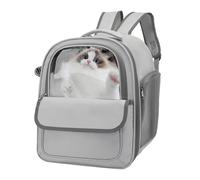 BUBBLE VETRIERS PET - PACCHETTO VENILATO, BASSO DOME TRASPARETTI | Forniture per gatti comodi piccoli cani, custodia portatile leggera con spalline per cuccioli di cuccioli Aereo H
