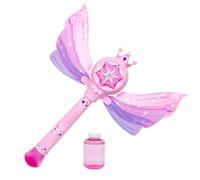 Bubble Wand Machine - Automatic Glow Musical Bubble Blower Toy