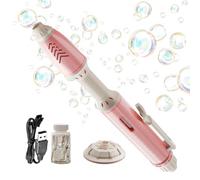 Bubble Wand Machine | Handheld Pen Shape Automatic Foam Maker | Light Up Bubble Wand | for Outdsoor Backyard Pool Beasch Park Lawn Garden Summser Wedding