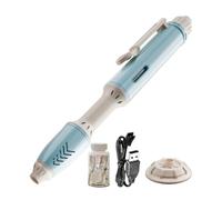 Bubble Wand Machine | Handheld Pen Shape Automatic Foam Maker | Light Up Bubble Wand | for Outdsoor Backyard Pool Beasch Park Lawn Garden Summser Wedding