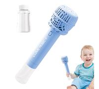 Bubble Wands, Bubble Blower Toy, 11.26x3.11 Inches, Automatic Light Up Maker, Fun Outdoor Party Favor, Includes Bubbles Solution for Kids and Toddler Ages, Multicolor