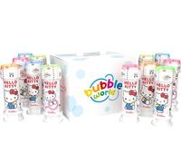 Bubble World - Bolle di sapone HELLO KITTY per bambini - Party Pack confezione 12 pz da 60 ml - Gadget compleanno a tema Gatto - Made in Italy
