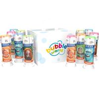 Bubble World - Bolle di sapone PIXAR MULTIPROPERTY per bambini - Party Pack 12 pz da 60 ml - Gadget compleanno a tema Film Animazione - Made in Italy