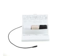 Bubblebee The Invisible Lav Covers - Moleskin - Nero, Bianco e Beige Microfono Basso Profilo Dead Cat Wind Muff per Microfoni Lavalier - Creatori di contenuti, Videografi, Ingegneri Audio e Filmmaker