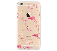 Bubblegum® Cover protettiva morbida, in TPU, per iPhone, collezione Mini Animals, Mini Ostrich, iPhone 6 6s
