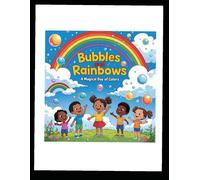 Bubbles and Rainbows: A Magical Day of Color