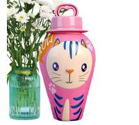 Bubbles With Bubble Wand Bottles - Kids Bubbles | 30ml Leak Proof Outdoor Toy Making Blowing Liquid | Animal Pattern Bubble Blowing Solution For Backyard Birthday Party School Park Holiday