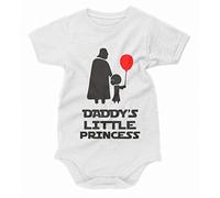 bubbleshirt Body Neonato Daddy's Little Princess - Divertenti Bodino Divertente per Uso diurno