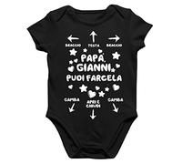 bubbleshirt Body Papà PERSONALIZZABILE Neonato Papà Puoi Farcela Regalo Papà