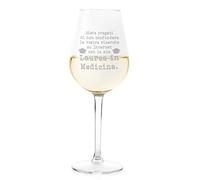 bubbleshirt Calice Vino Laurea Regalo Laurea Siete pregati di non confondere le vostre ricerche con la mia Laurea in Medicina Idea regalo divertente