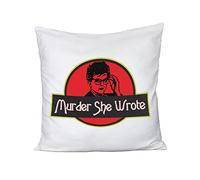 bubbleshirt Cuscino Murder she wrote La signora in giallo Jessica Fletcher 40 X 40 cm con imbottitura in poliestere