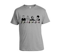 bubbleshirt T-Shirt Uomo Ufficio Sinistri - Maglietta Ragioniere e Megadirettore - Design Divertente Impiegato Megaditta - Idea Regalo Cult Commedia Italiana Anni 80