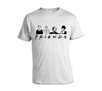 bubbleshirt T-Shirt Uomo Ufficio Sinistri - Maglietta Ragioniere e Megadirettore - Design Divertente Impiegato Megaditta - Idea Regalo Cult Commedia Italiana Anni 83