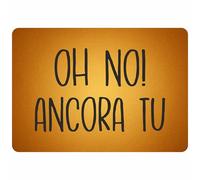 bubbleshirt Tappeto Zerbino - Oh No! Ancora Tu | Tappeto Divertente