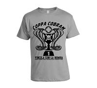 bubbleshirt Tshirt Film Cult Anni '80 Coppa Cobram - vincila con la Bomba - Citazioni Film Anni '80 - Trash - Vintage- Humor