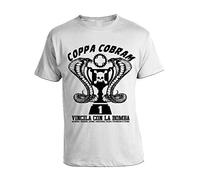 bubbleshirt Tshirt Film Cult Anni '80 Coppa Cobram - vincila con la Bomba - Citazioni Film Anni '80 - Trash - Vintage- Humor