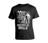 bubbleshirt Tshirt Film Cult Anni '80 Marchese del Grillo Mi Dispiace... ma io so io e Voi Non Siete Un Cazzo! Alberto Sordi - Trash - Vintage- Humor