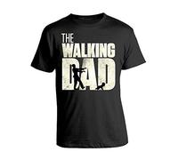 bubbleshirt Tshirt The Walking Dad - Festa del papà - Happy Father's Day - in Cotone by
