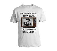 bubbleshirt Tshirt Uomo Film Cult Anni '80 Frittatona di cipolle, Gelata, tifo indiavolato, rutto Libero