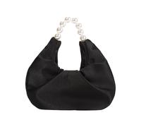 BUBEFSKD 1. Borsa a tracolla decorata con pietre con cinturino regolabile, perfetta per il viaggio in ufficio e la sera. Elegante borsa per il viaggio quotidiano, Nero