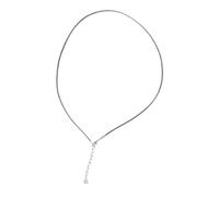 BUBEFSKD 1 cavo in pelle da 5 mm con chiusura a aragosta, catena a corda di cera, per collane, ciondoli, gioielli con chiusura, per donne e uomini, Taglia unica, come descritto